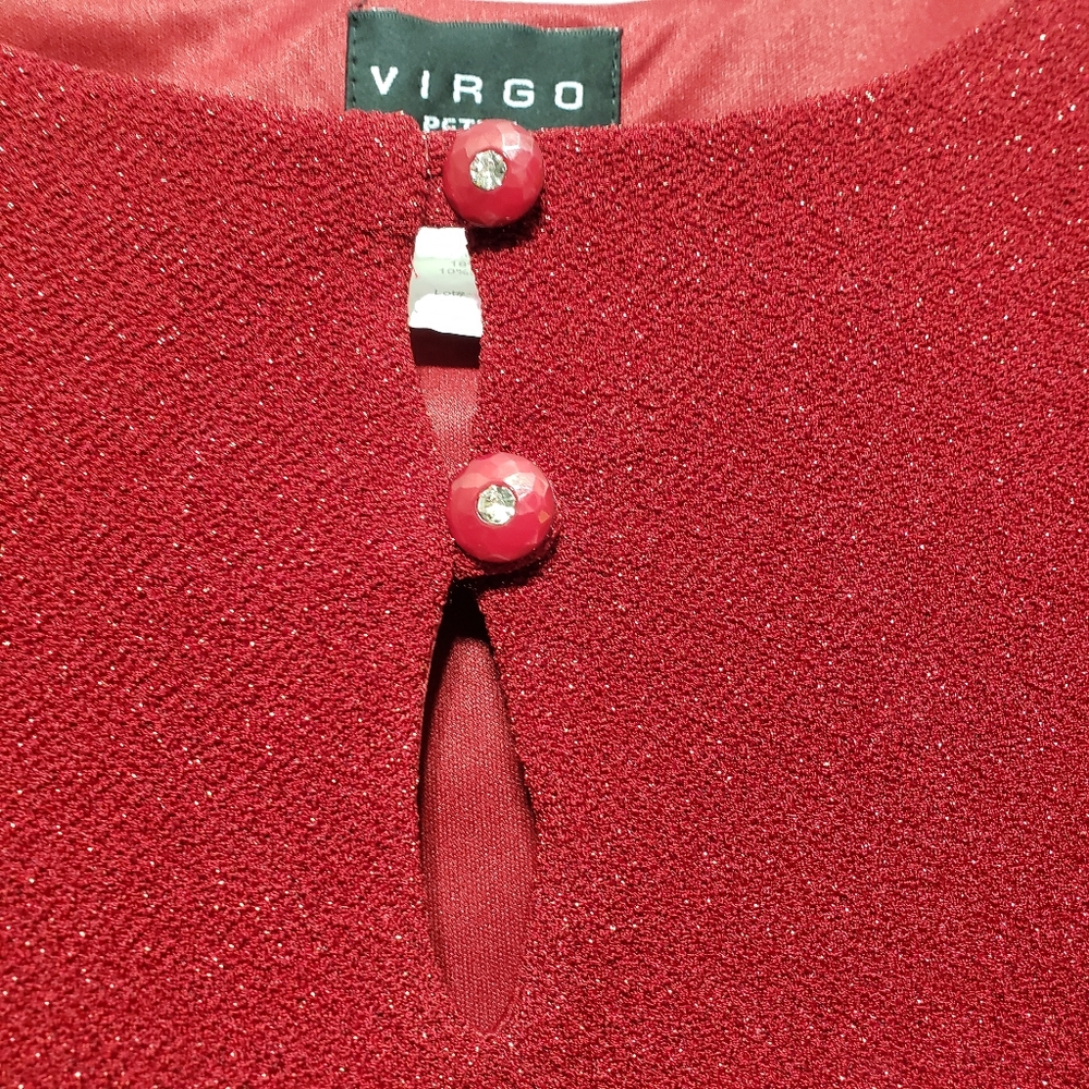 Vintage Virgo Petites Sz 6P Union Made Dress NWT - Picture 11 of 14
